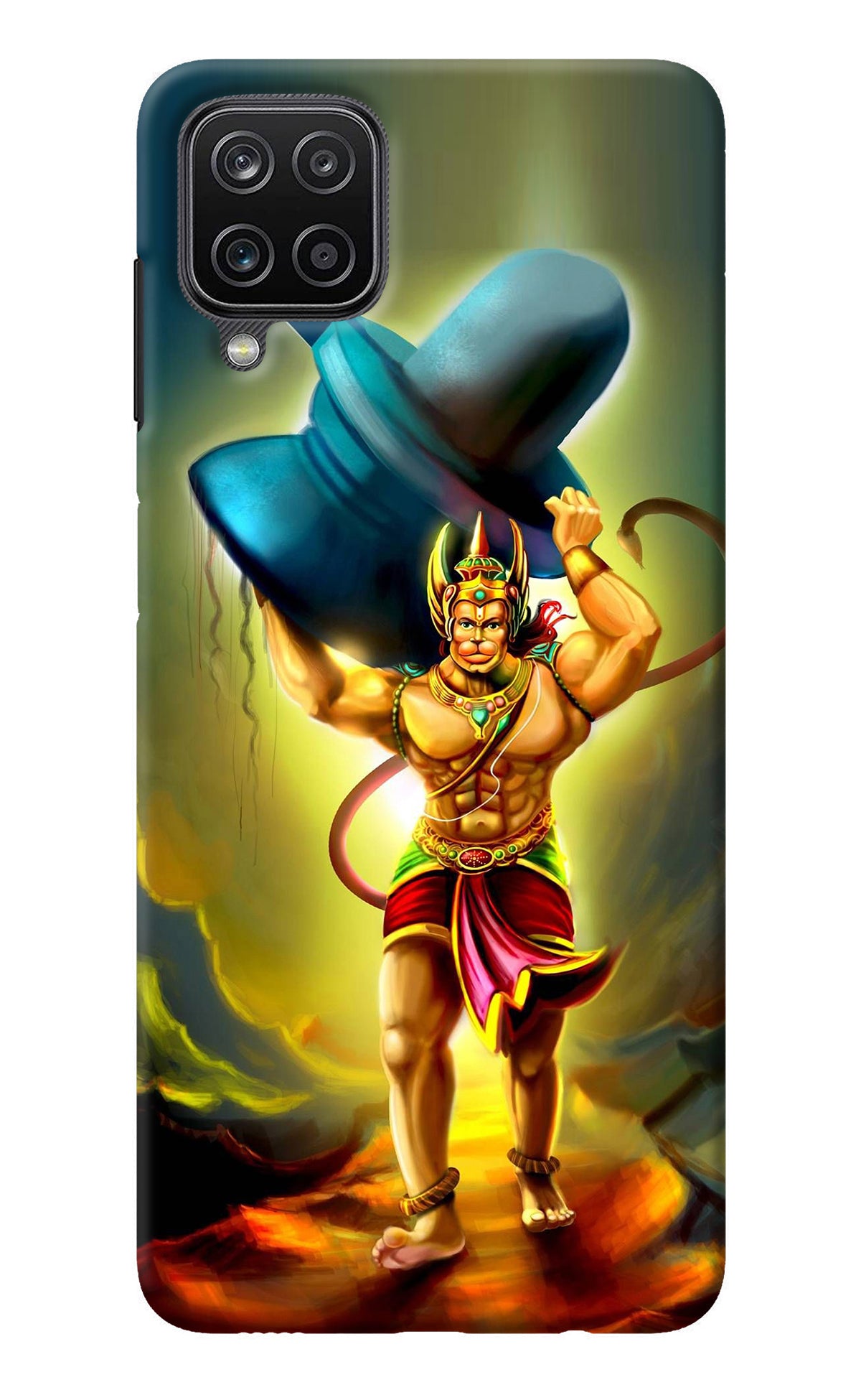 Lord Hanuman Samsung M12/F12 Back Cover