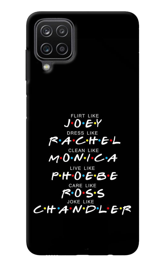 FRIENDS Character Samsung M12/F12 Back Cover