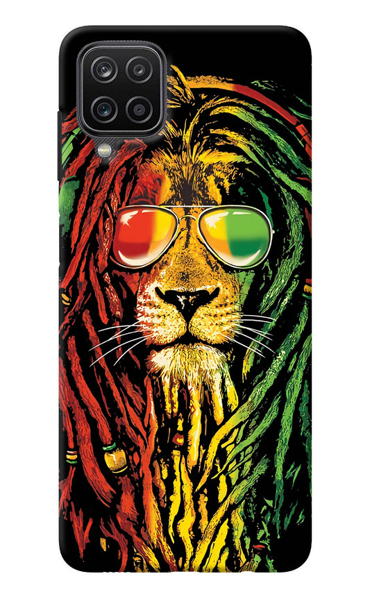 Rasta Lion Samsung M12/F12 Back Cover