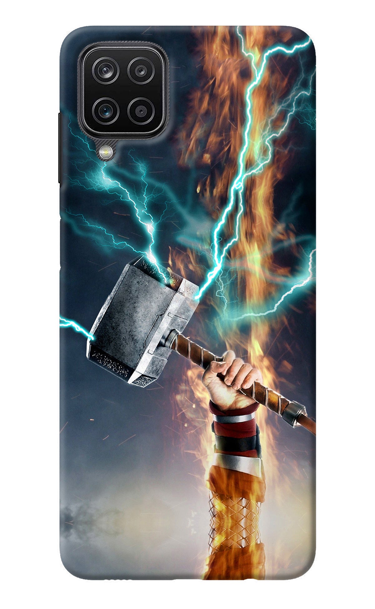 Thor Hammer Mjolnir Samsung M12/F12 Back Cover