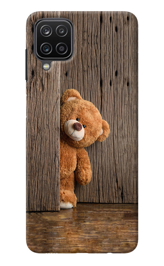 Teddy Wooden Samsung M12/F12 Back Cover