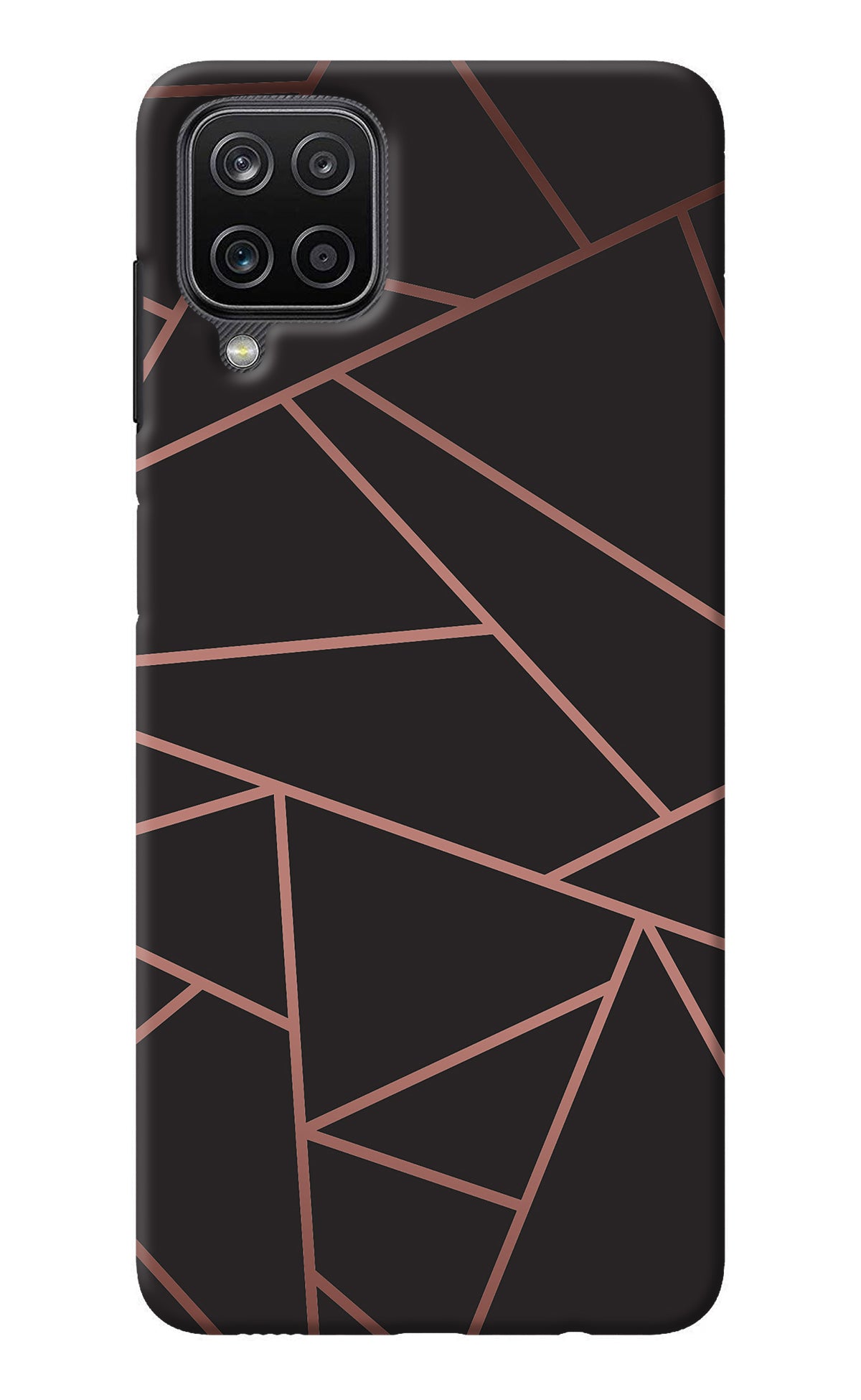 Geometric Pattern Samsung M12/F12 Back Cover