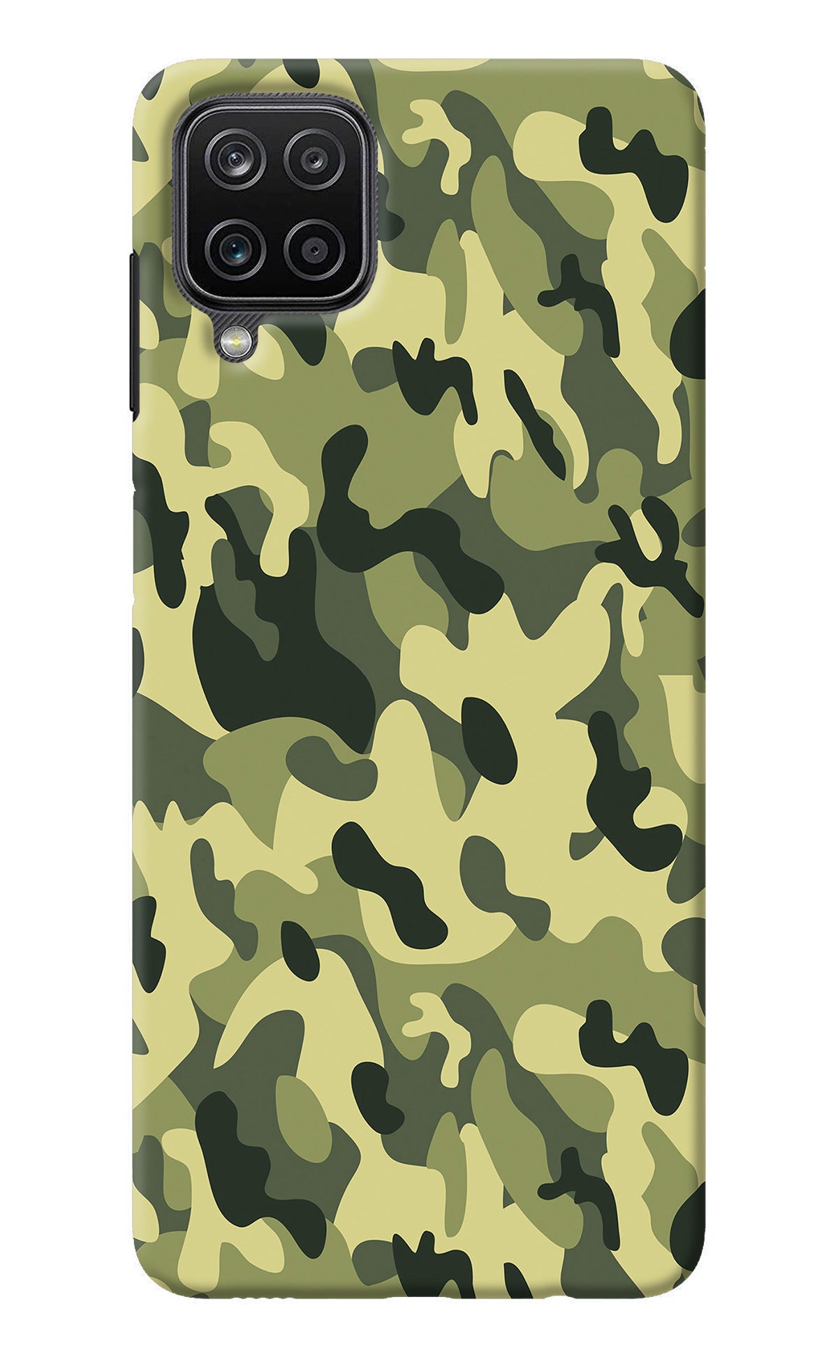 Camouflage Samsung M12/F12 Back Cover