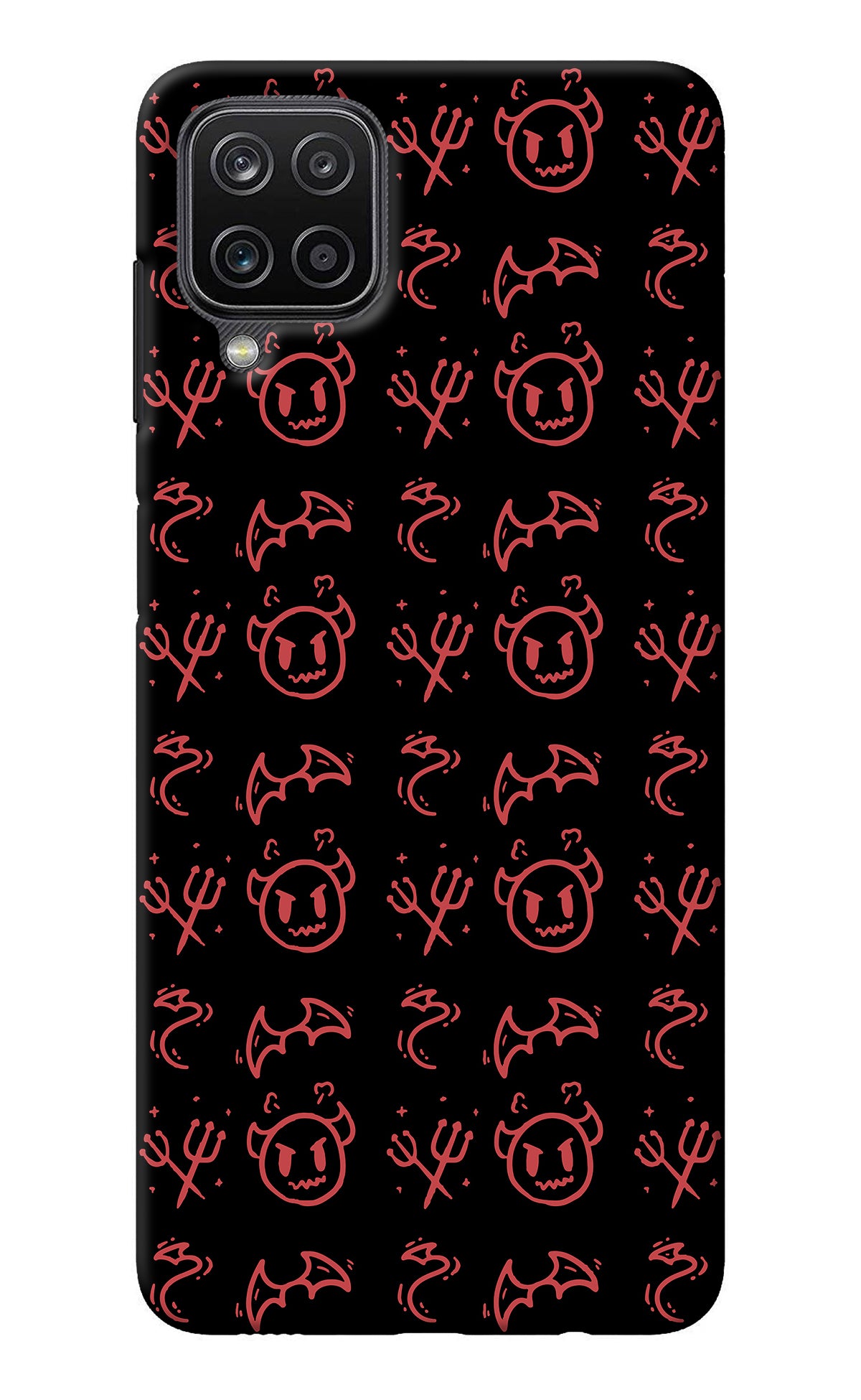 Devil Samsung M12/F12 Back Cover