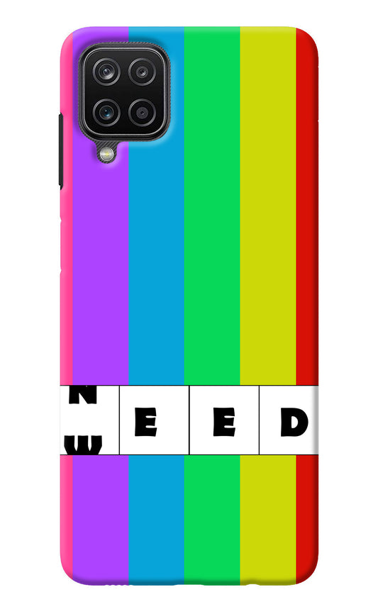 Need Weed Samsung M12/F12 Back Cover