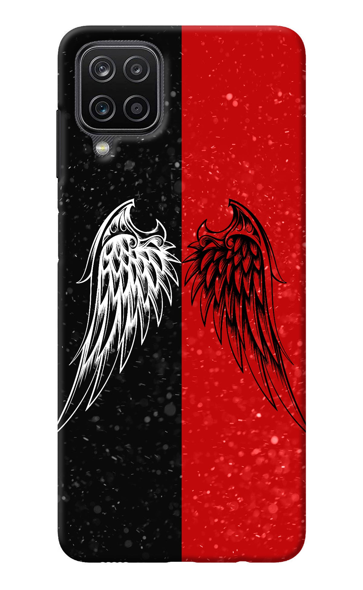 Wings Samsung M12/F12 Back Cover