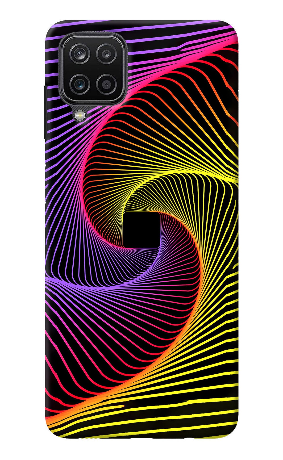 Colorful Strings Samsung M12/F12 Back Cover