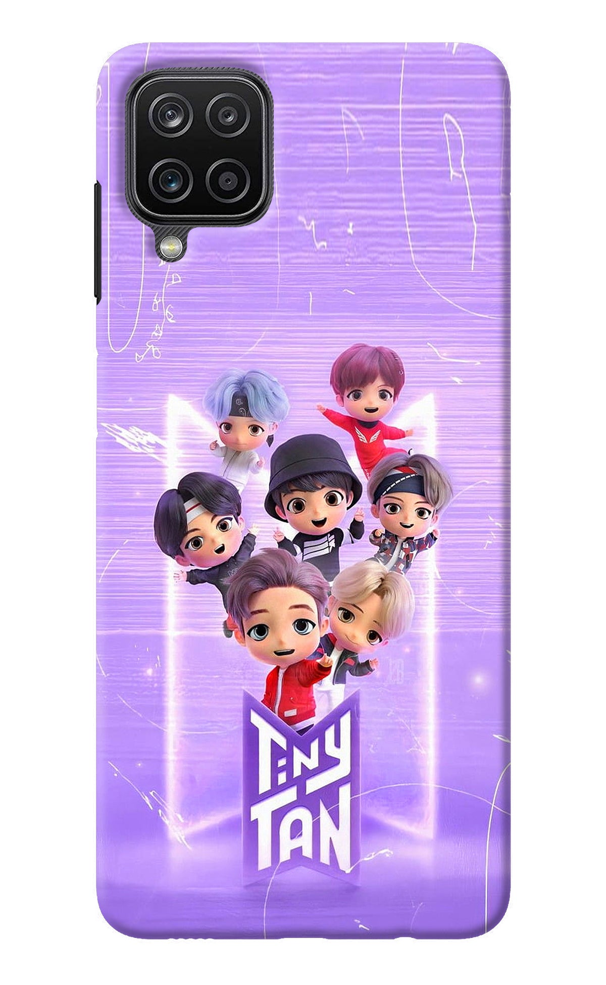 BTS Tiny Tan Samsung M12/F12 Back Cover