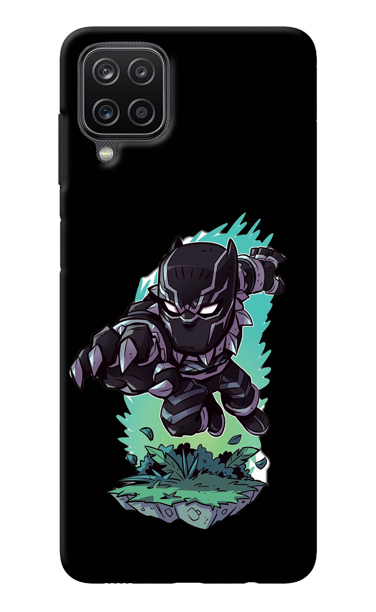 Black Panther Samsung M12/F12 Back Cover