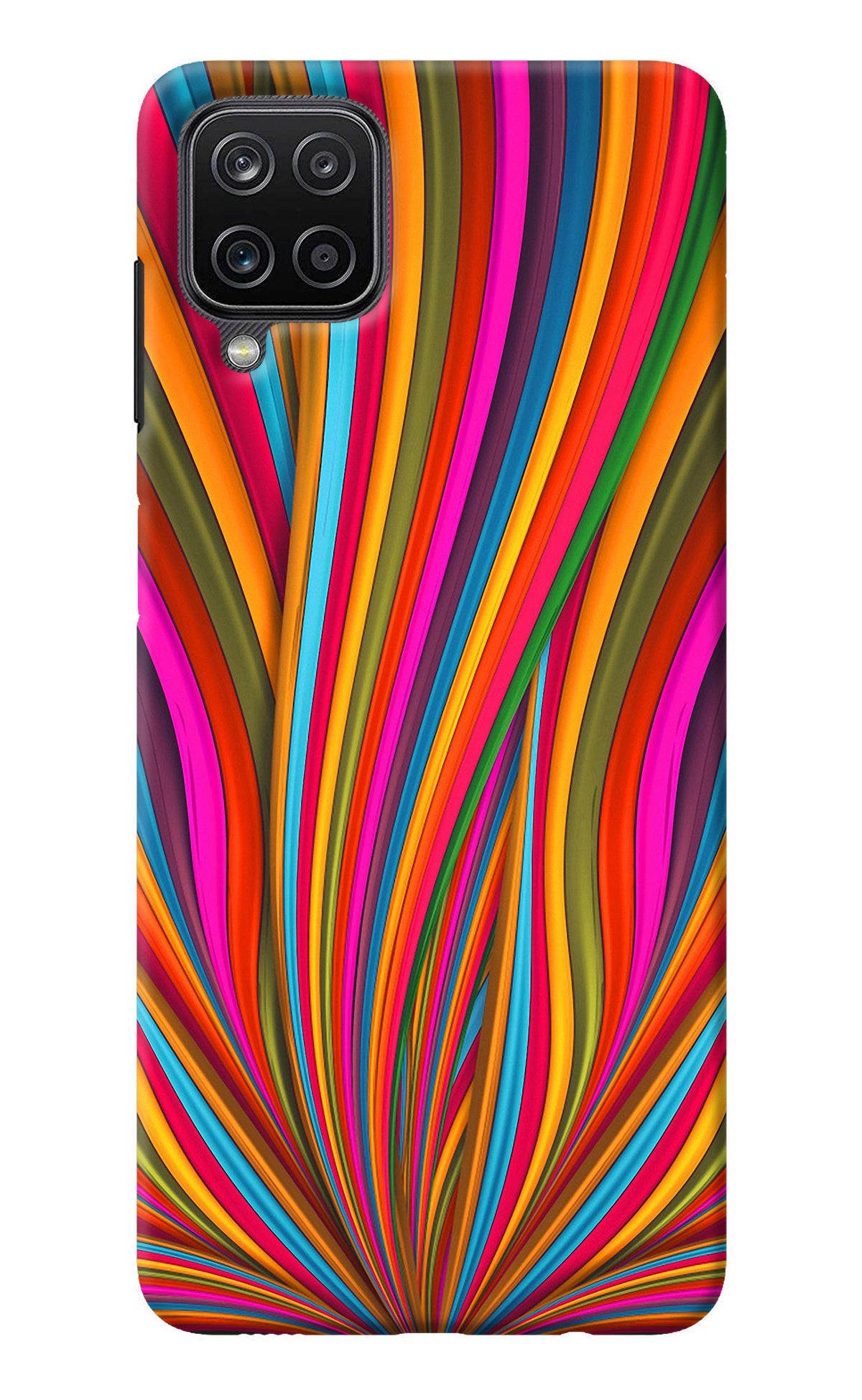 Trippy Wavy Samsung M12/F12 Back Cover