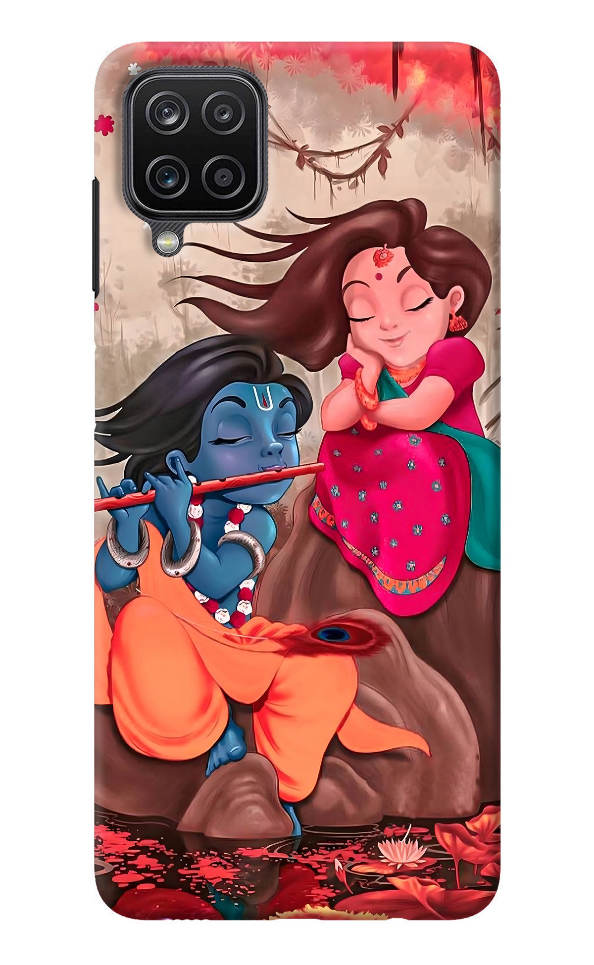 Radhe Krishna Samsung M12/F12 Back Cover