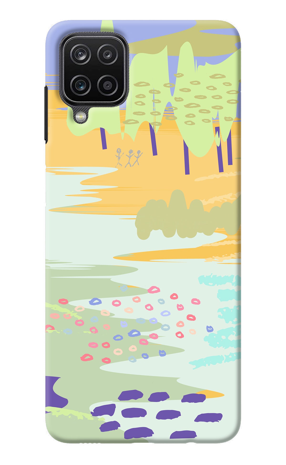 Scenery Samsung M12/F12 Back Cover