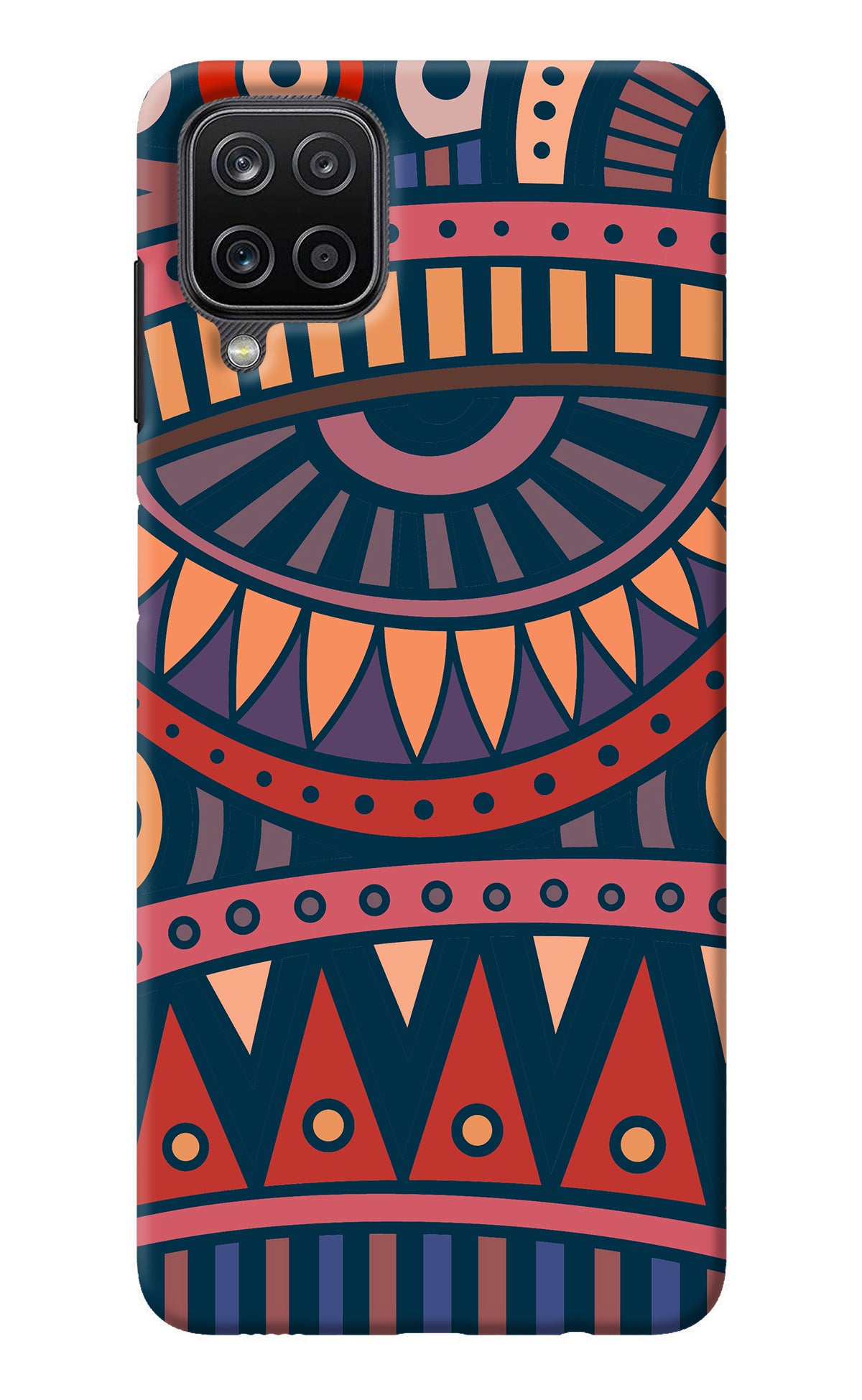 African Culture Design Samsung M12/F12 Back Cover