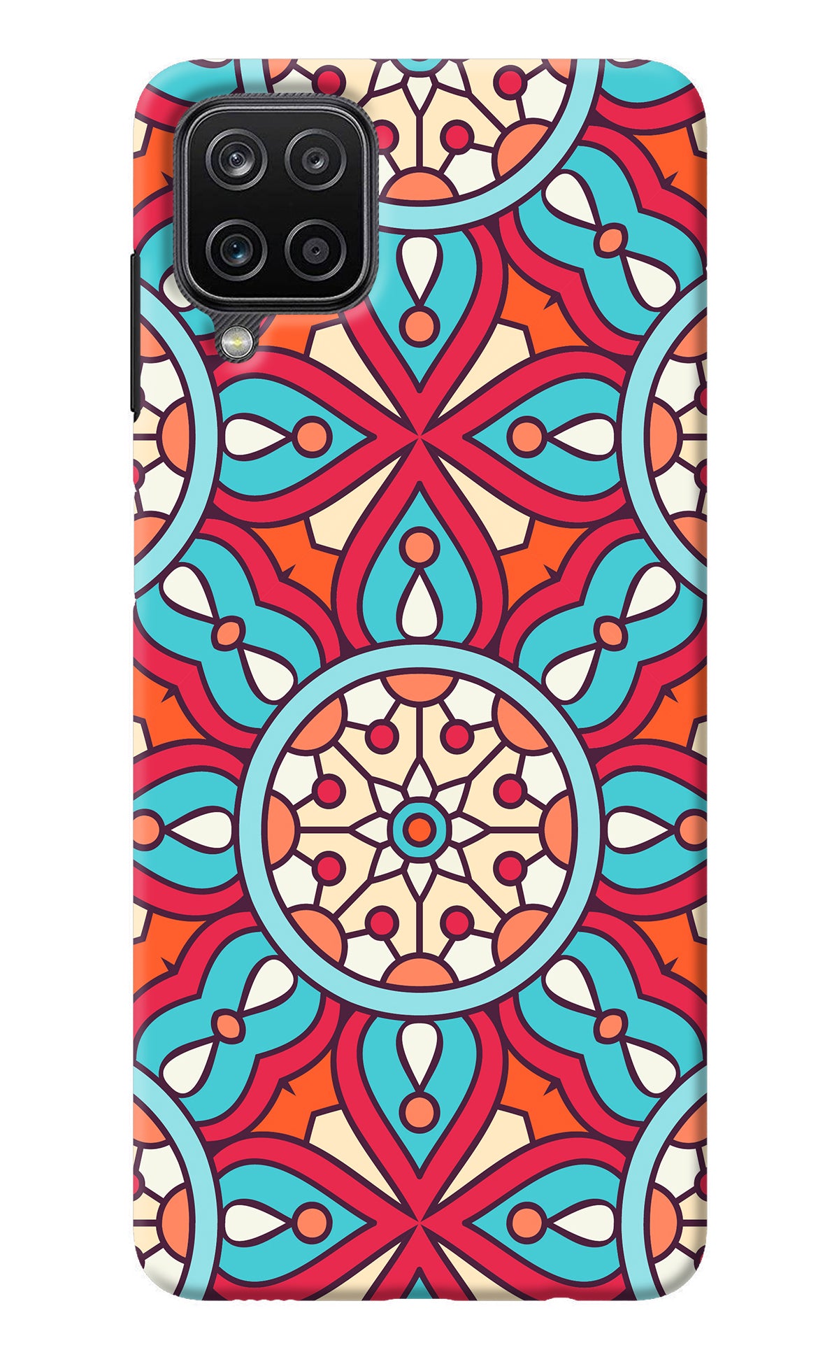 Mandala Geometric Samsung M12/F12 Back Cover