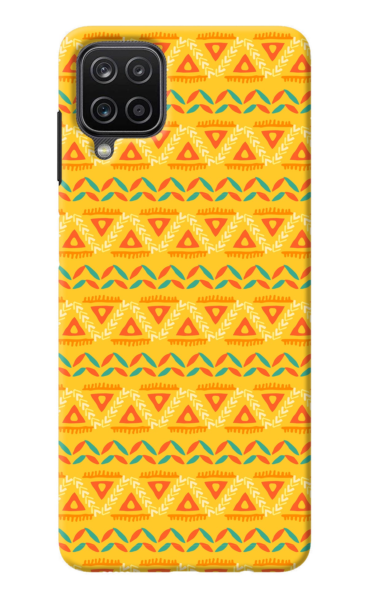 Tribal Pattern Samsung M12/F12 Back Cover