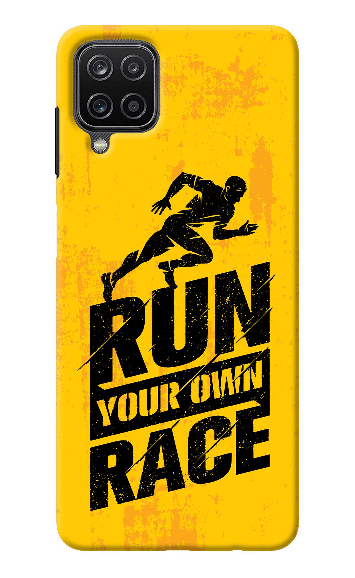 Run Your Own Race Samsung M12/F12 Back Cover