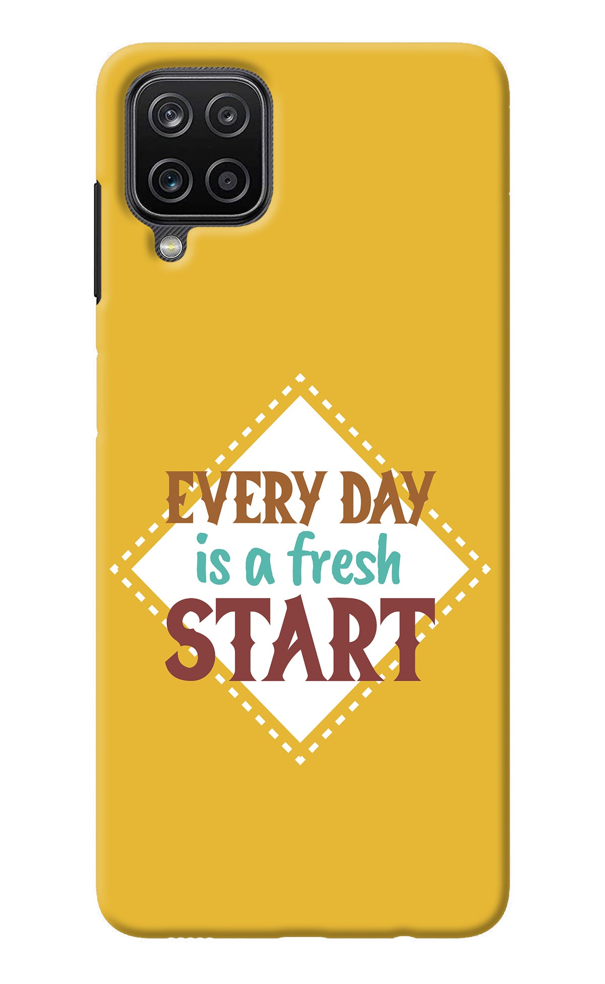 Every day is a Fresh Start Samsung M12/F12 Back Cover