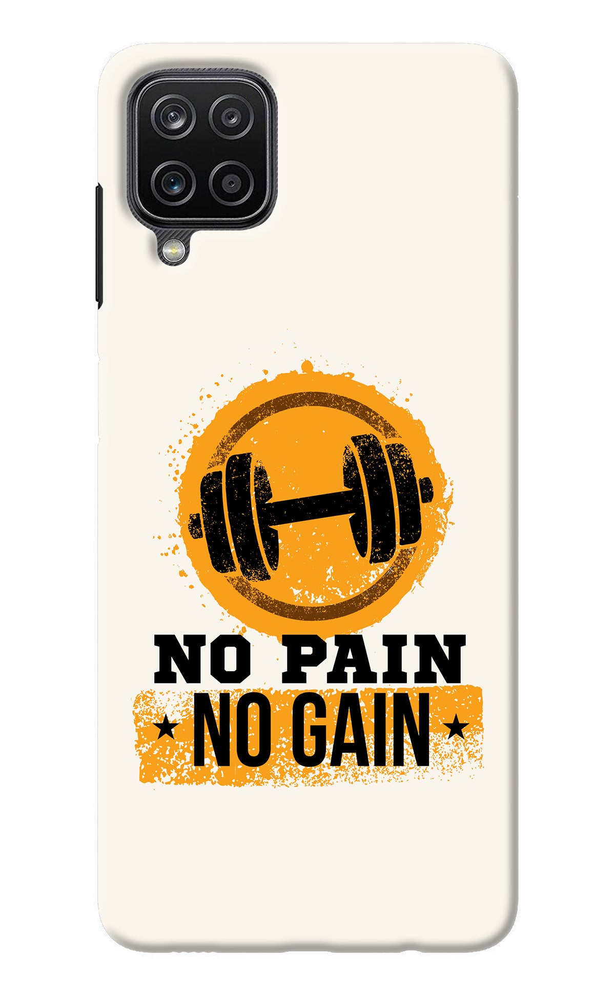 No Pain No Gain Samsung M12/F12 Back Cover