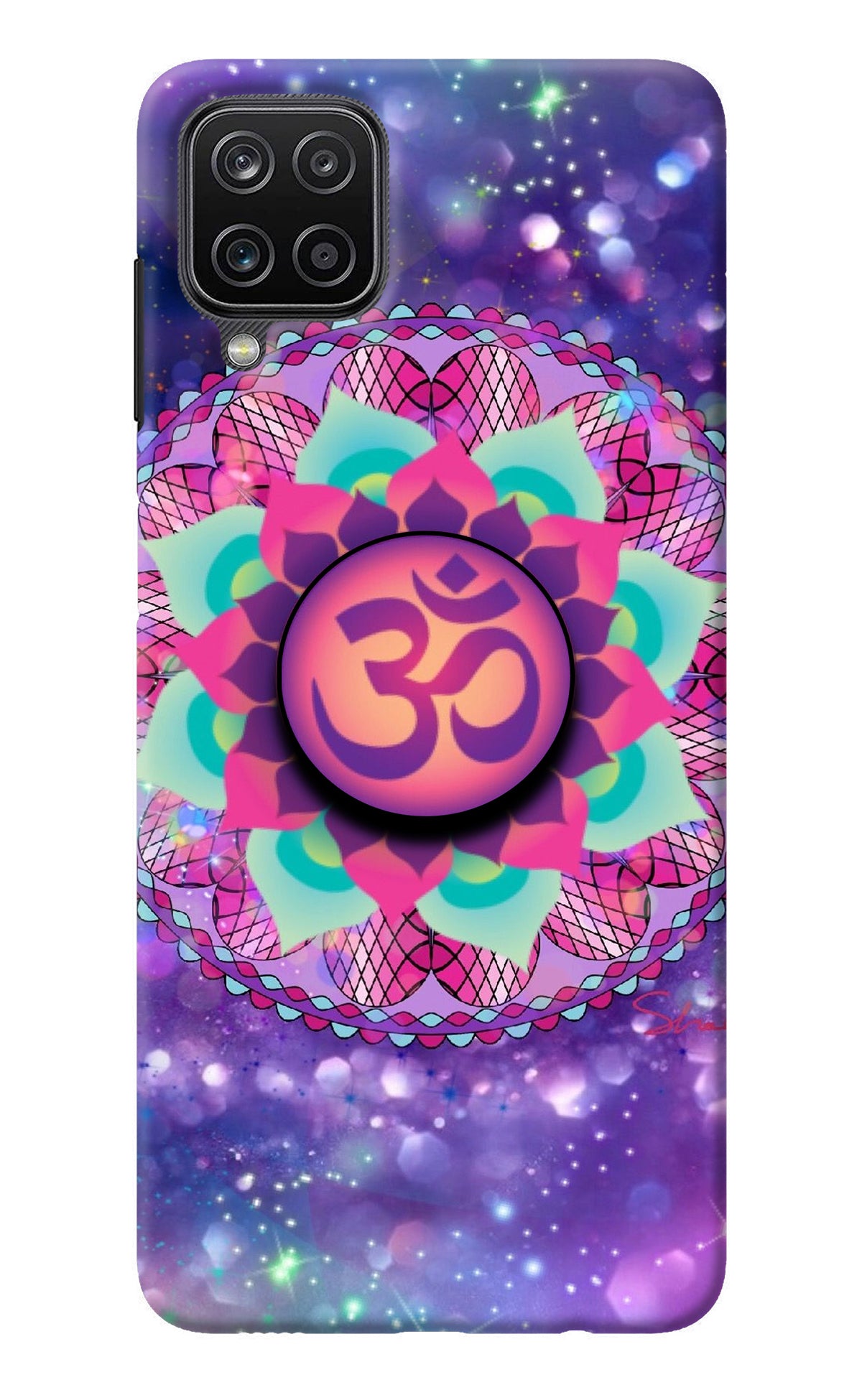 Om Purple Samsung M12/F12 Pop Case