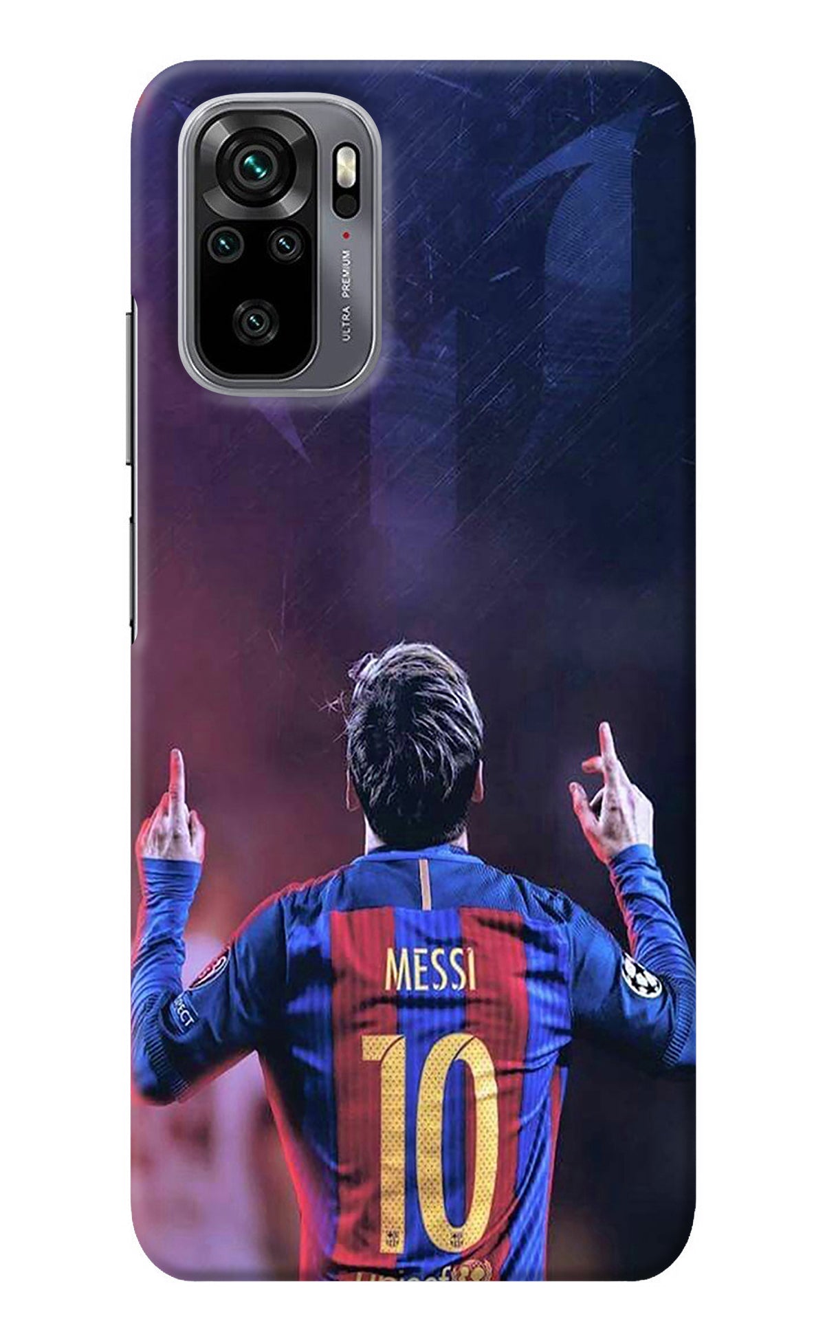 Messi Redmi Note 10/10S Back Cover