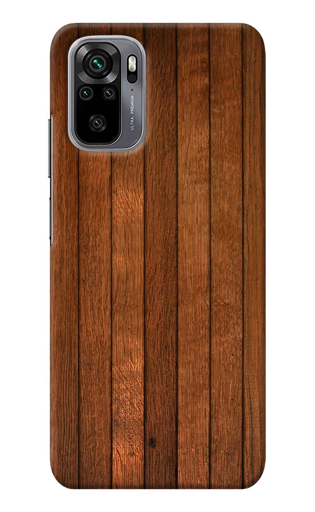 Wooden Artwork Bands Redmi Note 10/10S Back Cover
