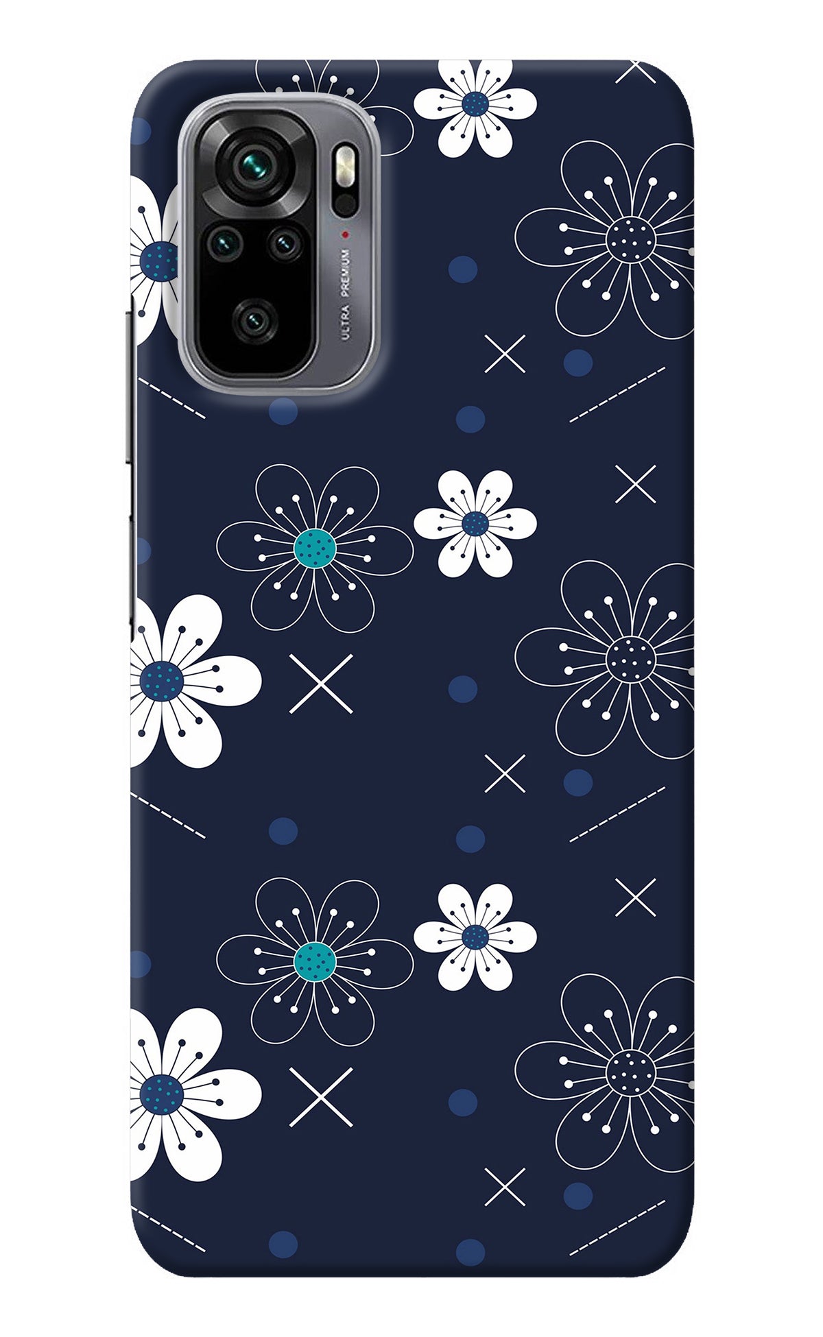 Flowers Redmi Note 10/10S Back Cover