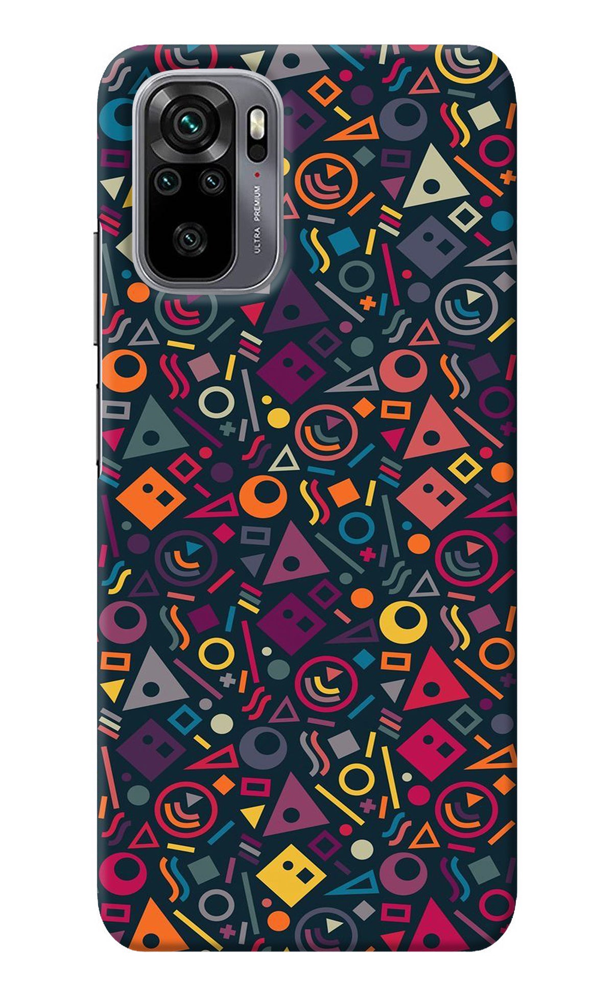 Geometric Abstract Redmi Note 10/10S Back Cover