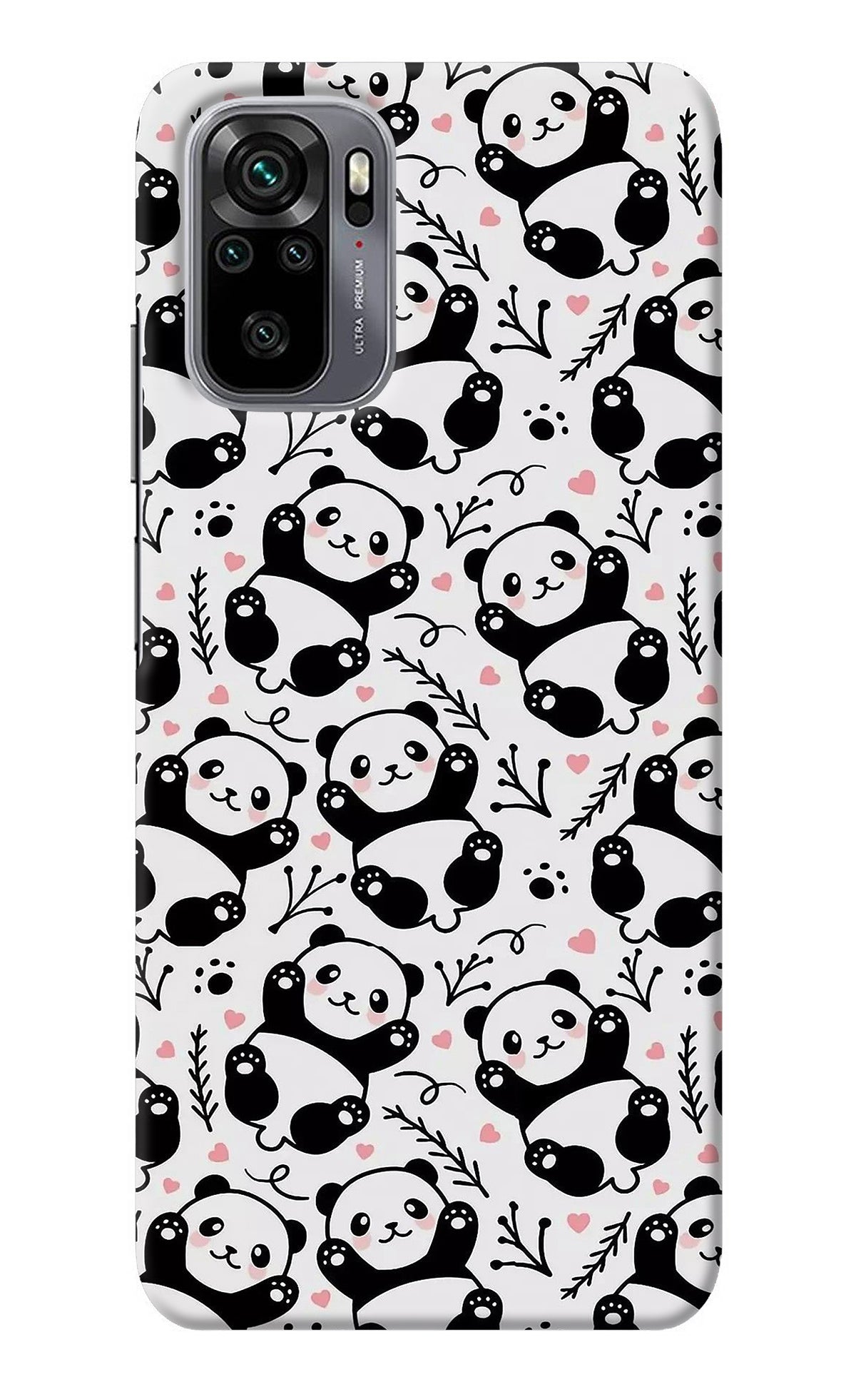 Cute Panda Redmi Note 10/10S Back Cover