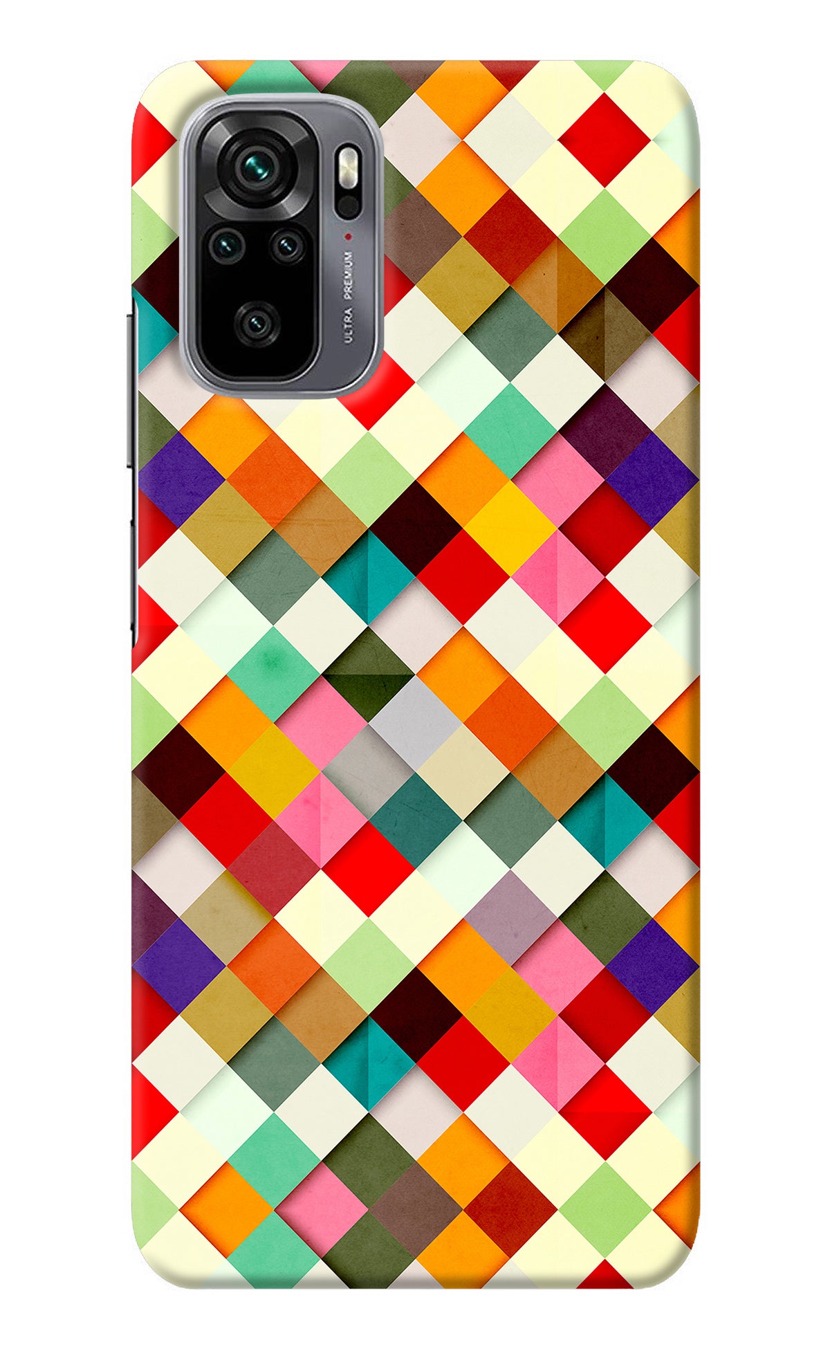 Geometric Abstract Colorful Redmi Note 10/10S Back Cover