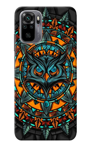 Angry Owl Art Redmi Note 10/10S Back Cover