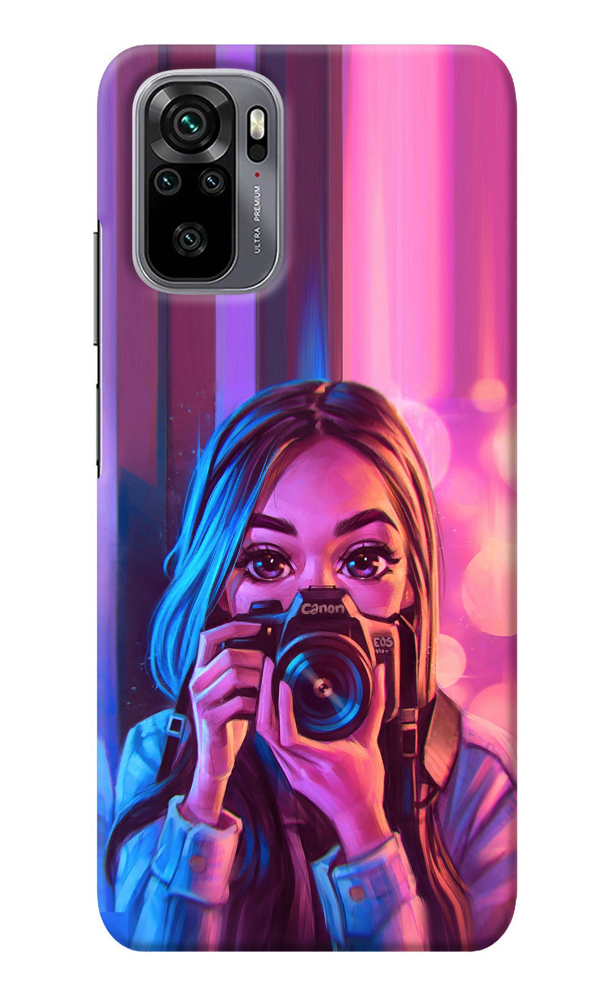 Girl Photographer Redmi Note 10/10S Back Cover