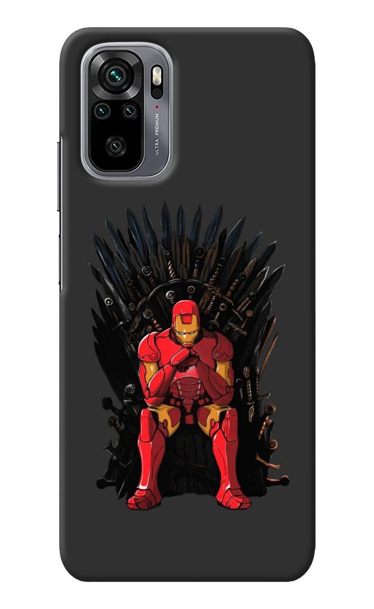 Ironman Throne Redmi Note 10/10S Back Cover