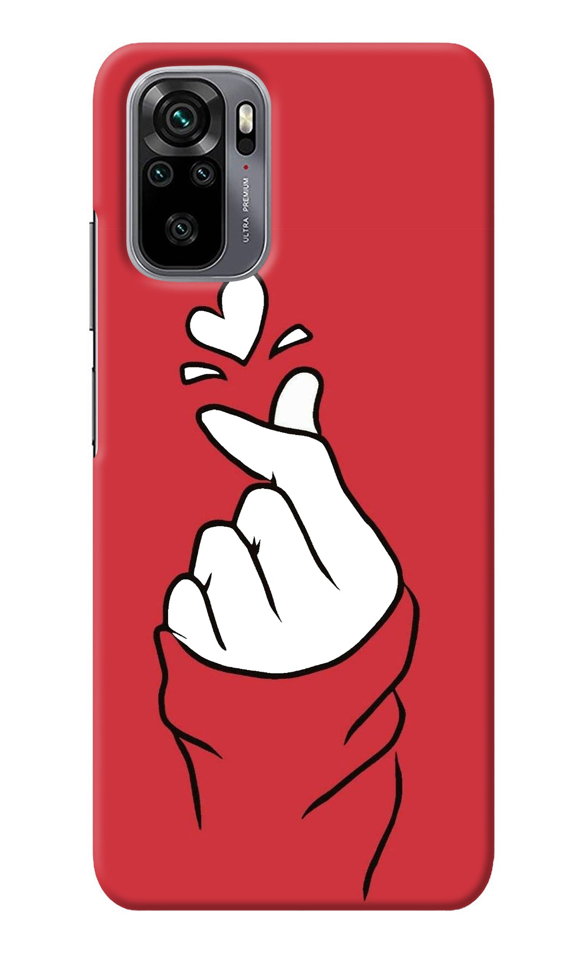 Korean Love Sign Redmi Note 10/10S Back Cover