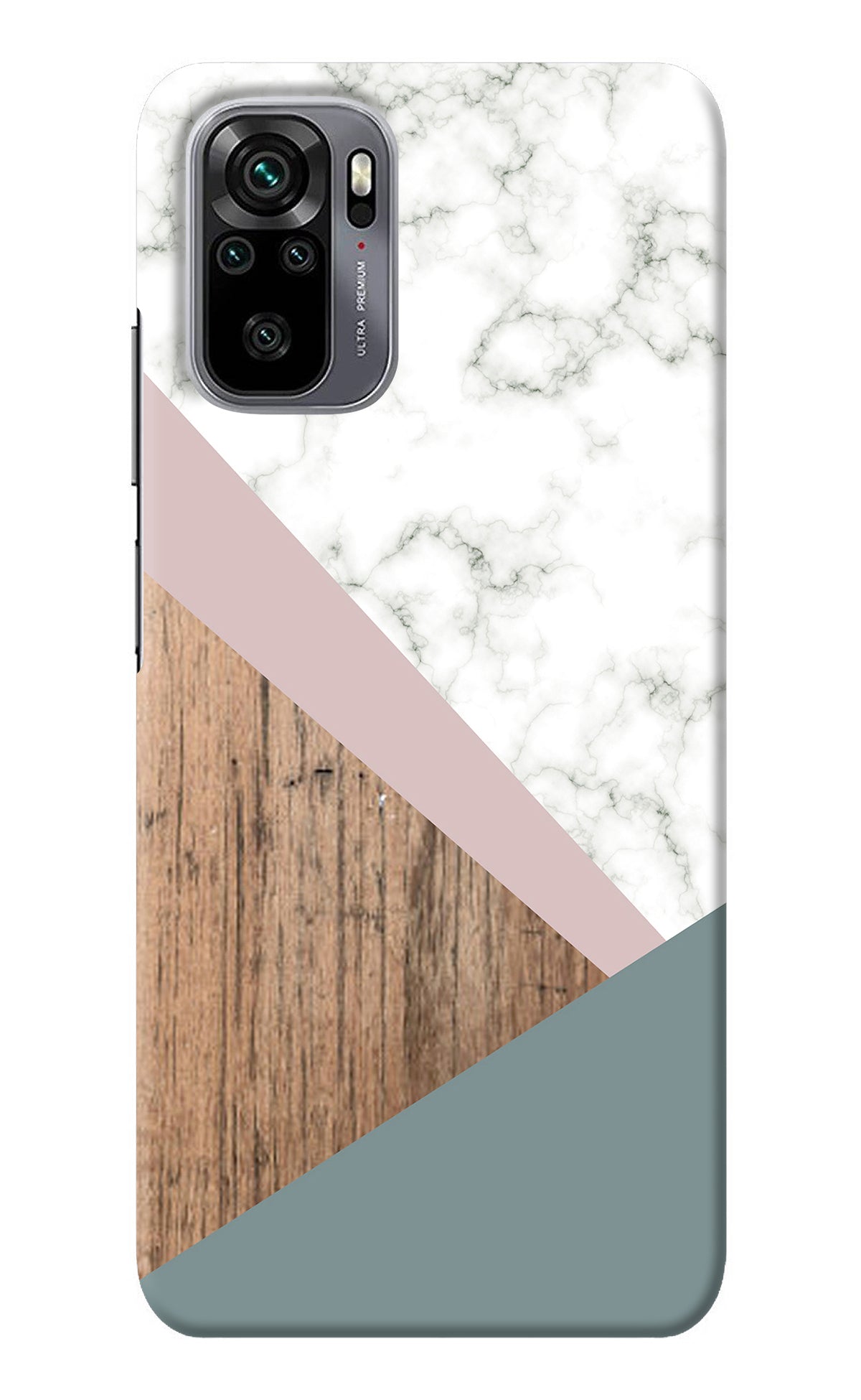 Marble wood Abstract Redmi Note 10/10S Back Cover