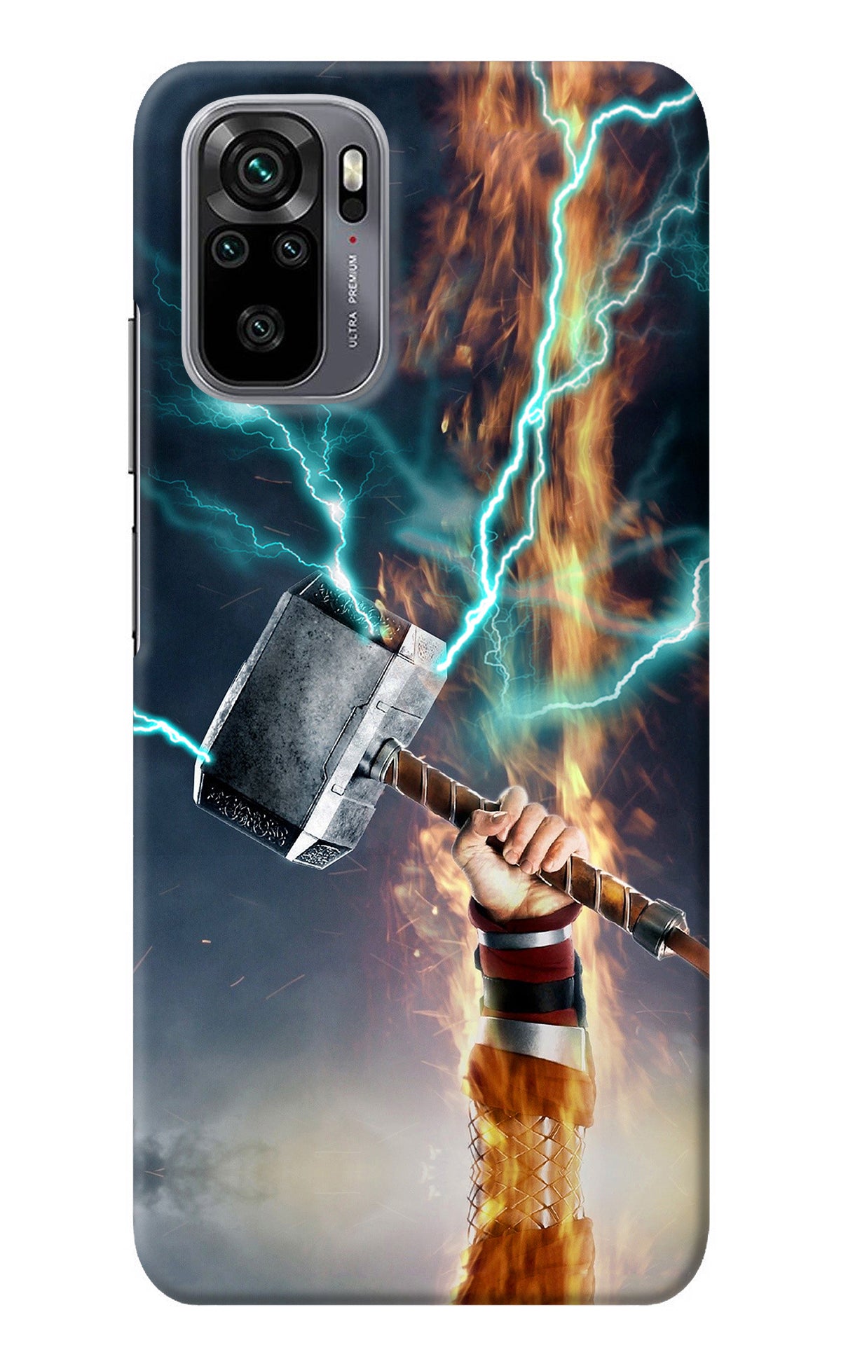 Thor Hammer Mjolnir Redmi Note 10/10S Back Cover