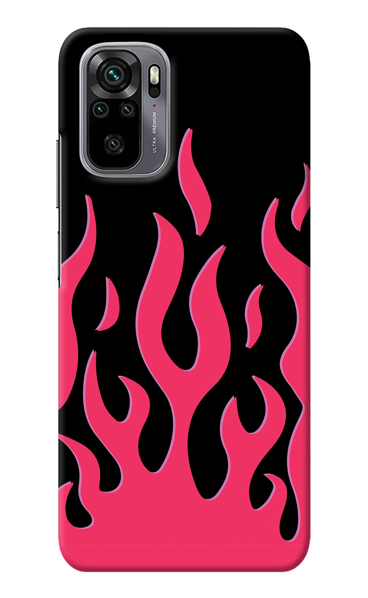 Fire Flames Redmi Note 10/10S Back Cover