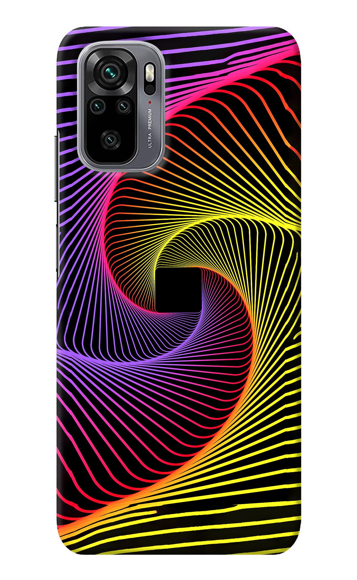 Colorful Strings Redmi Note 10/10S Back Cover