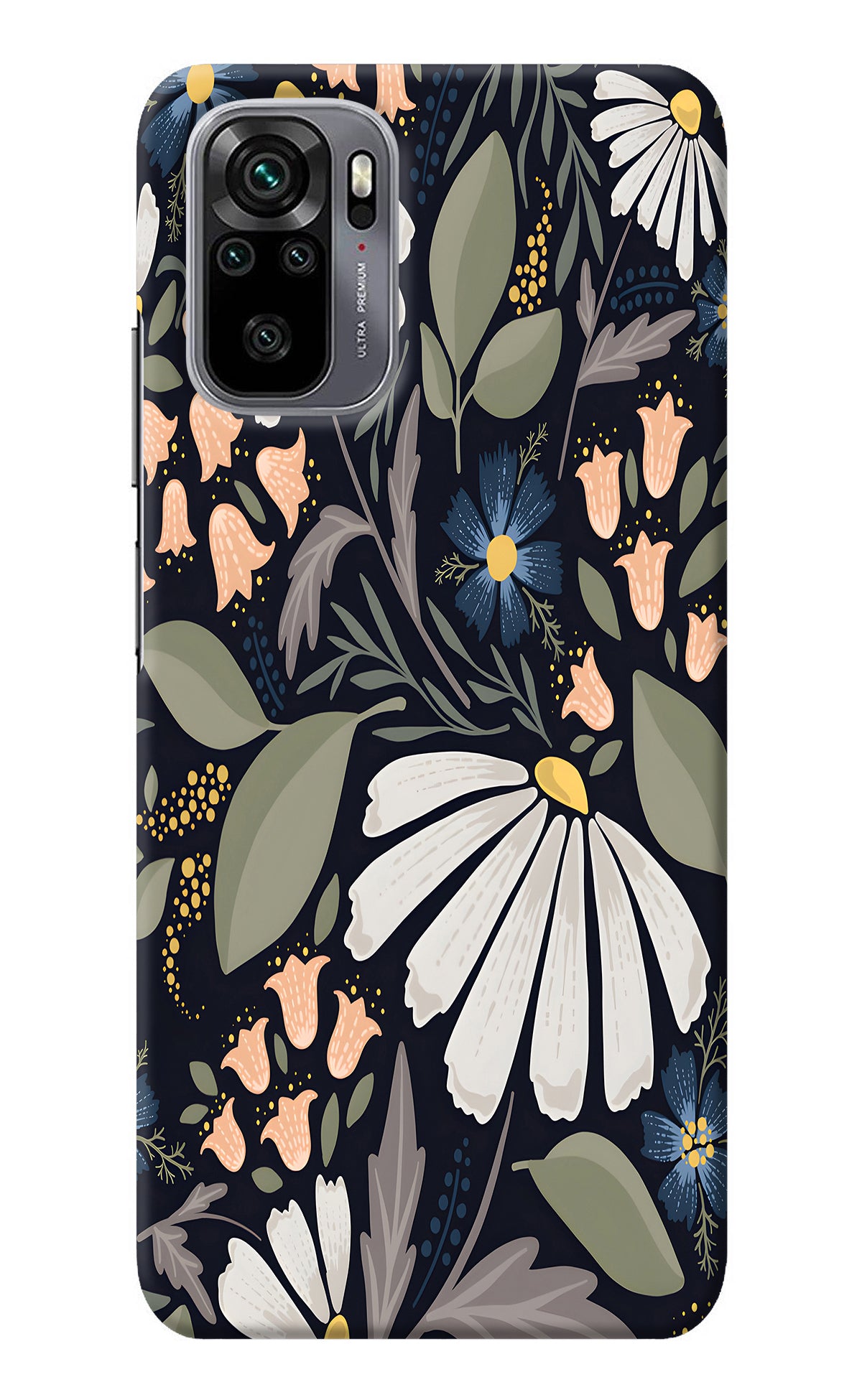 Flowers Art Redmi Note 10/10S Back Cover