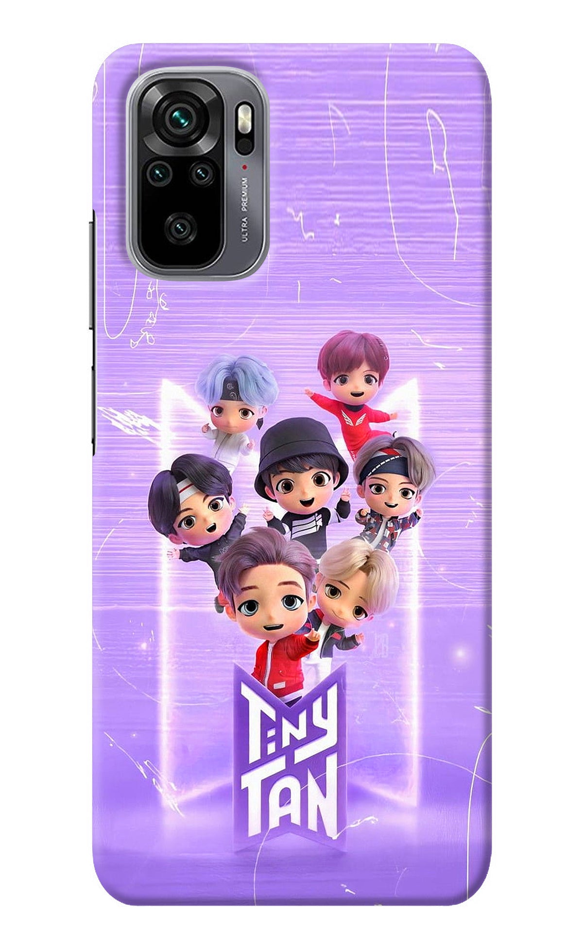 BTS Tiny Tan Redmi Note 10/10S Back Cover