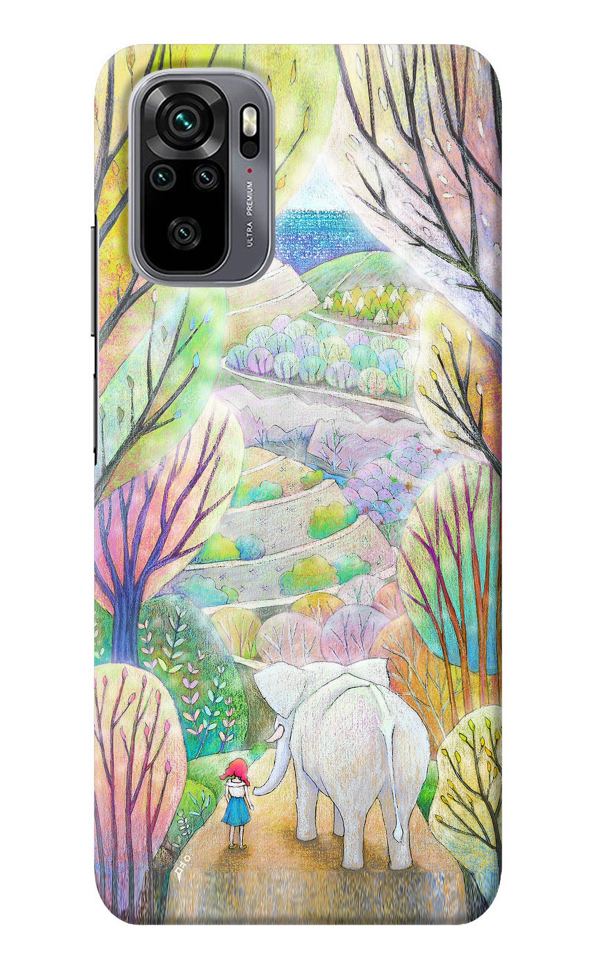 Nature Painting Redmi Note 10/10S Back Cover