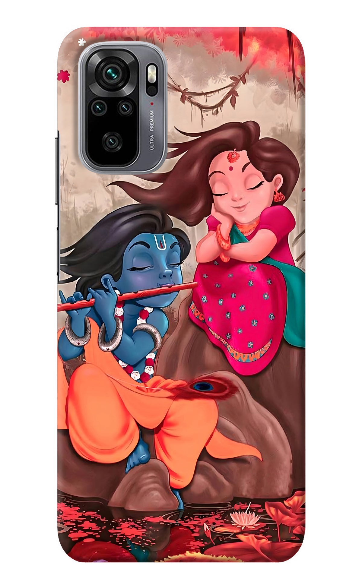 Radhe Krishna Redmi Note 10/10S Back Cover