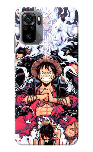 One Piece Anime Redmi Note 10/10S Back Cover