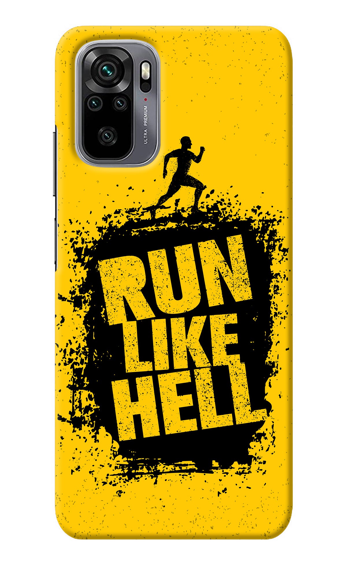 Run Like Hell Redmi Note 10/10S Back Cover