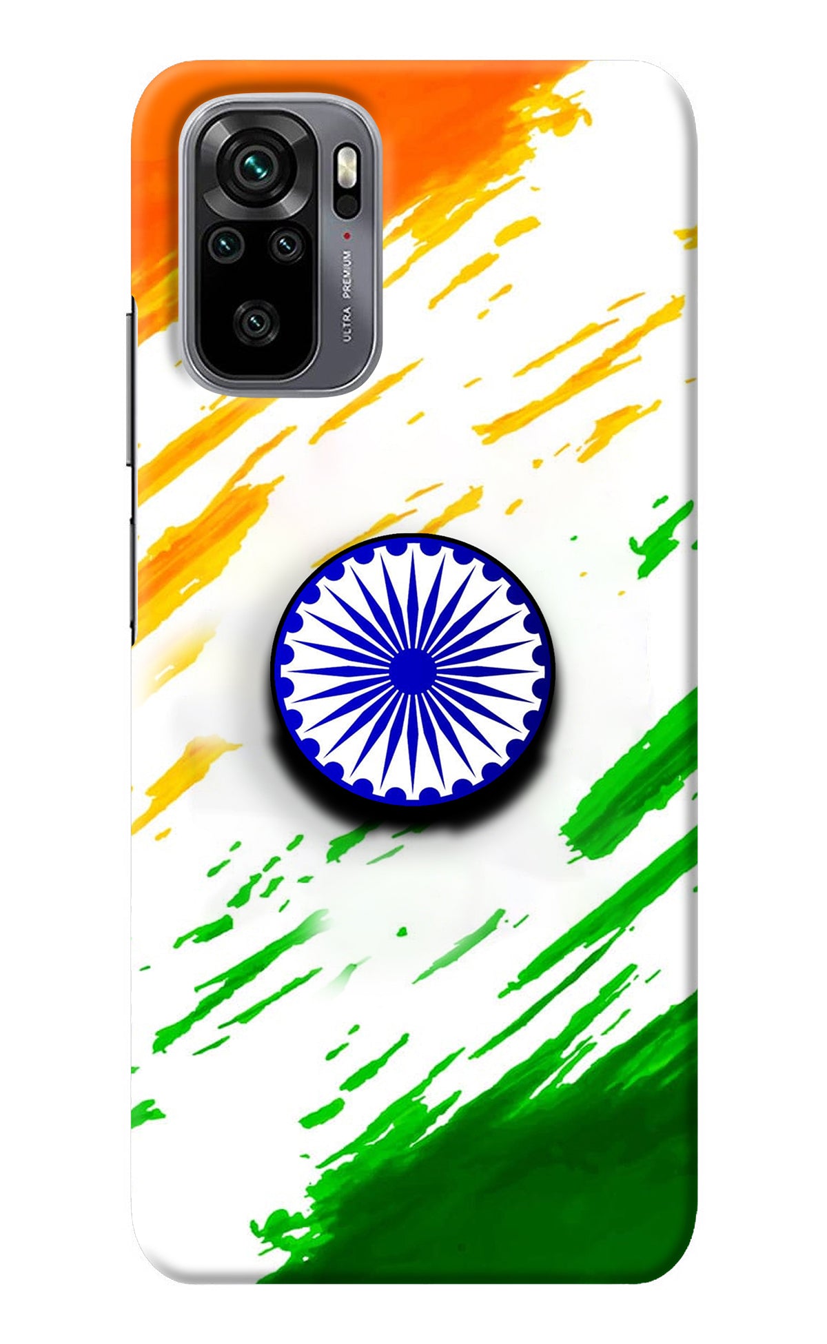 Indian Flag Ashoka Chakra Redmi Note 10/10S Pop Case