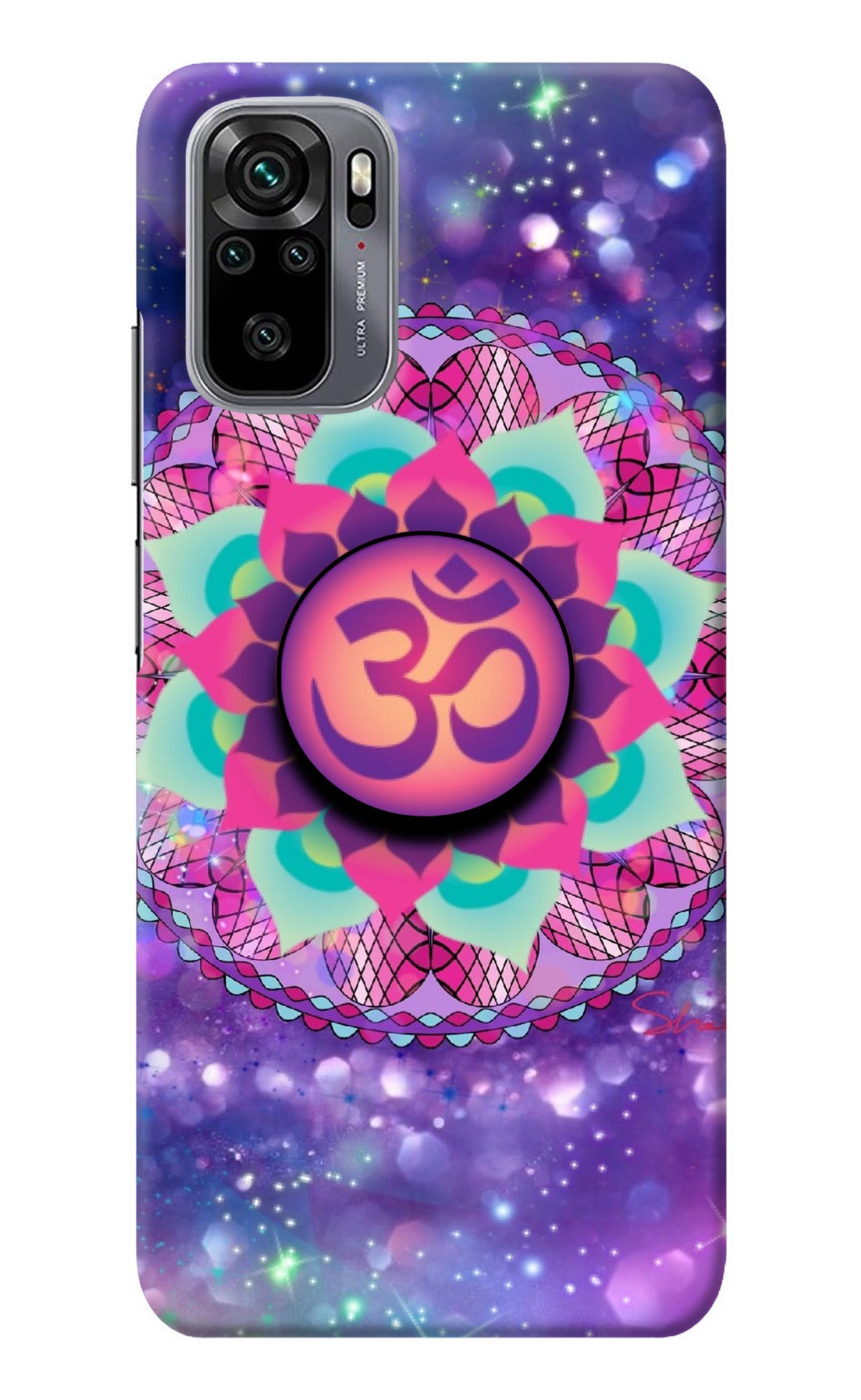 Om Purple Redmi Note 10/10S Pop Case