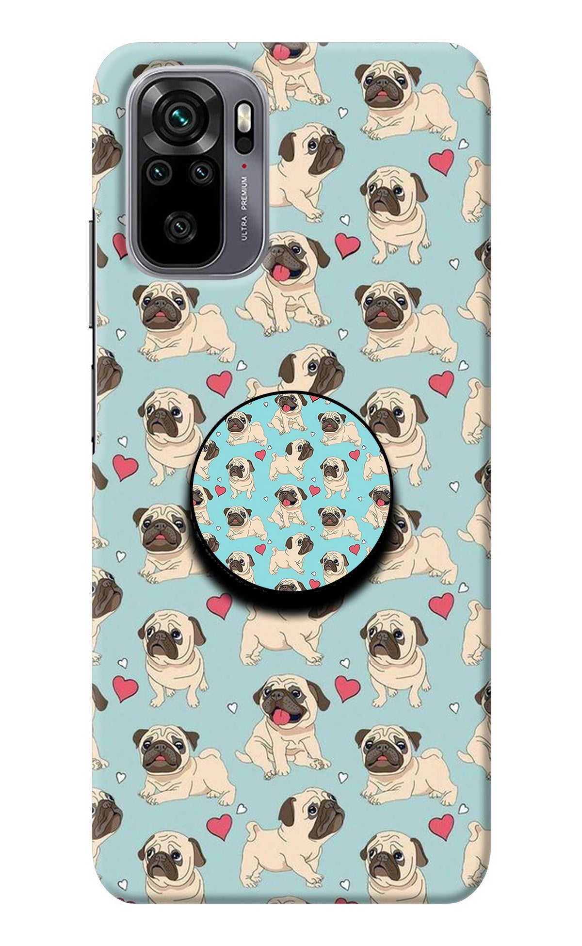 Pug Dog Redmi Note 10/10S Pop Case