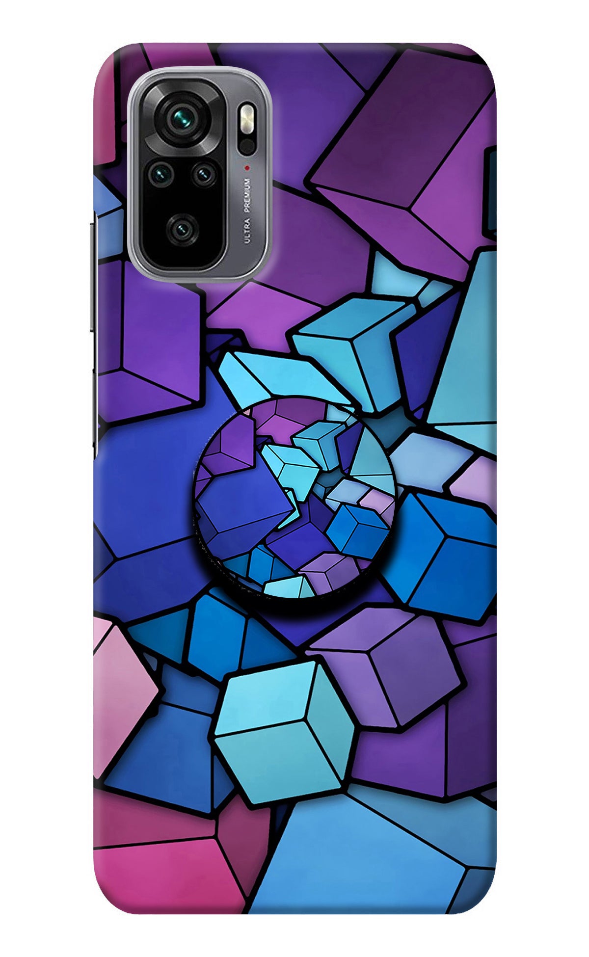 Cubic Abstract Redmi Note 10/10S Pop Case