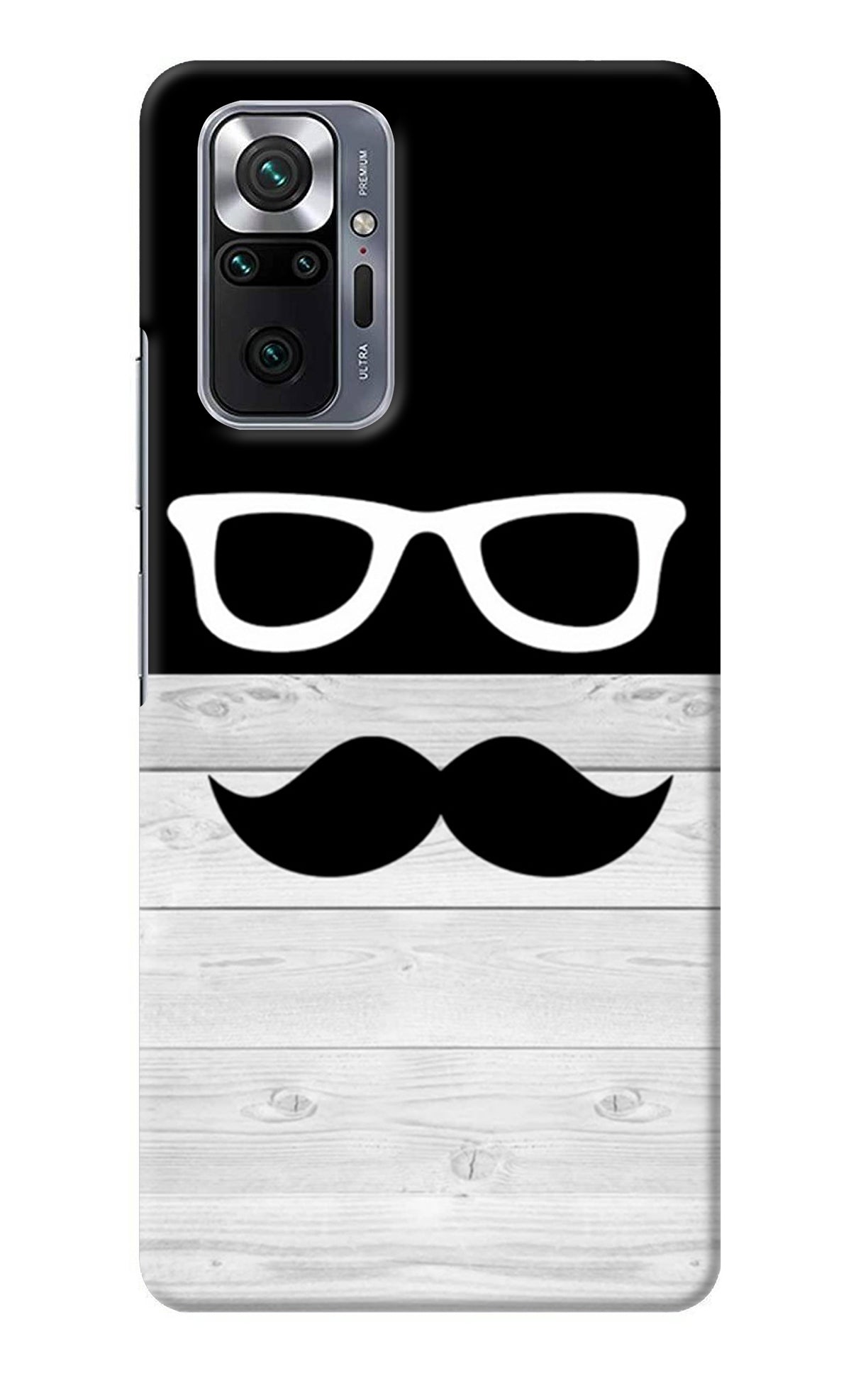 Mustache Redmi Note 10 Pro Back Cover