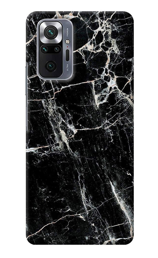 Black Marble Texture Redmi Note 10 Pro Back Cover