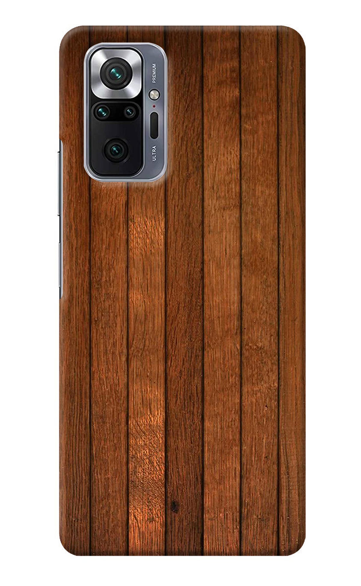 Wooden Artwork Bands Redmi Note 10 Pro Back Cover